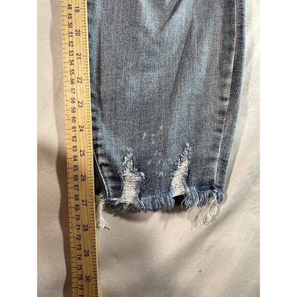 Judy Blue Womens 18W Distressed Skinny Denim Jeans JB82311LT-PL - Picture 4 of 7